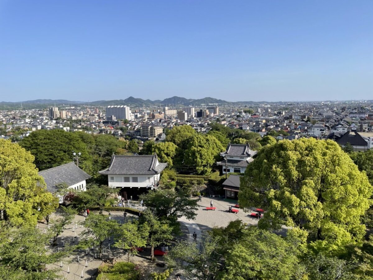 犬山城から見える景色